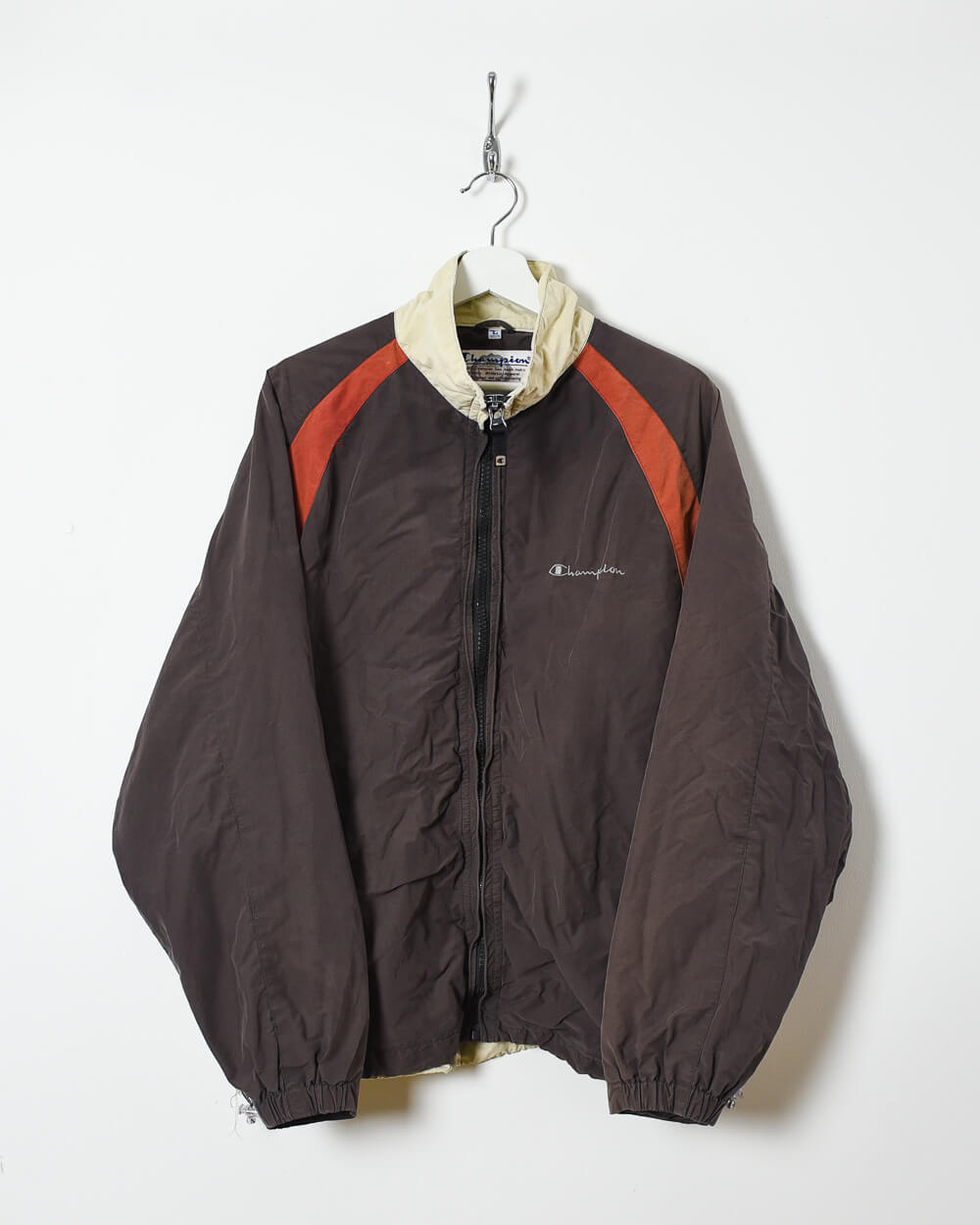 Champion windbreaker sales mens brown