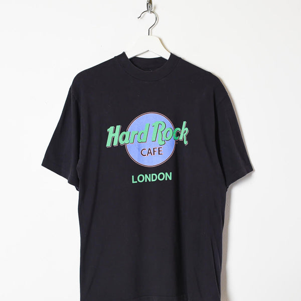 skildring Synslinie Blive gift Vintage 00s Black Hard Rock Cafe London T-Shirt - Medium Cotton– Domno  Vintage