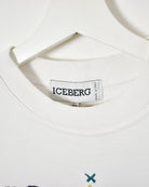 White Iceberg Prospero's Isle Sweatshirt - Small
