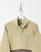 Neutral Kappa 1/4 Zip Sweatshirt - X-Large