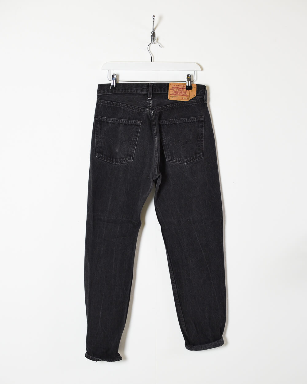 Vintage 00s Cotton Plain Black Levi Strauss & Co. Jeans - W30 L30 – Domno  Vintage
