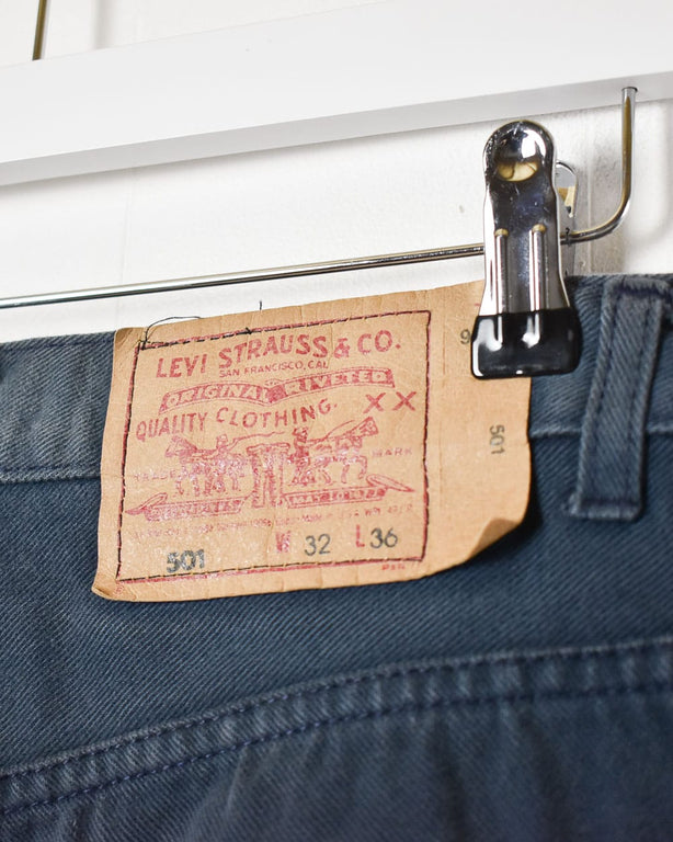 Navy Levi's USA 501 Jeans - W29 L29