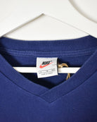 Navy Nike T-Shirt - XX-Large