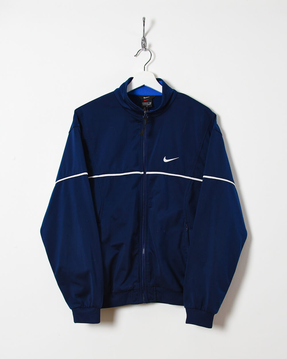 Nike blue clearance tracksuit top