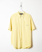 Yellow Polo Ralph Lauren Big Short Sleeved Shirt - XX-Large