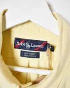 Yellow Polo Ralph Lauren Big Short Sleeved Shirt - XX-Large