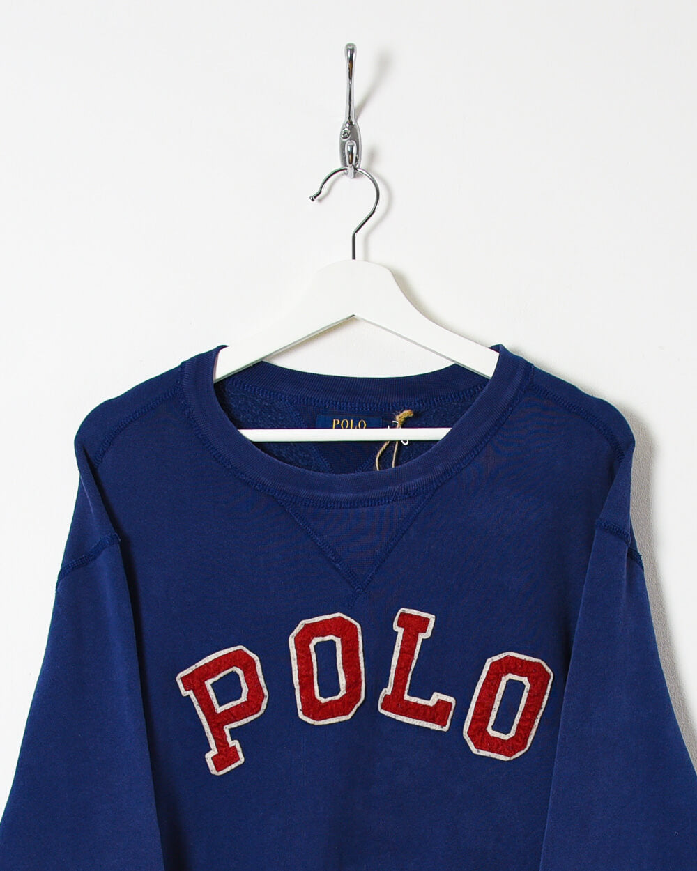 Blue Ralph Lauren Polo Sweatshirt - Large