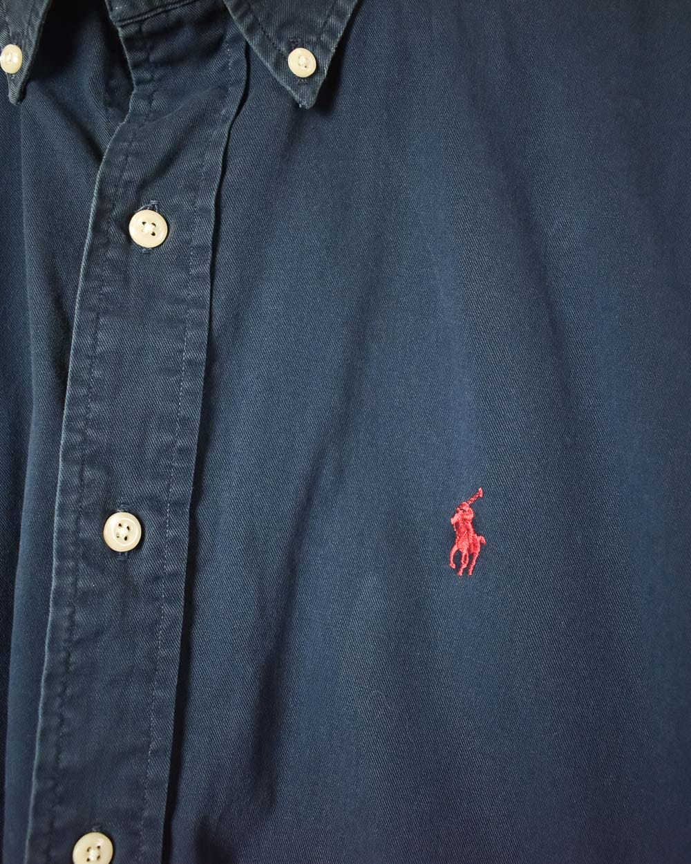 Navy Ralph Lauren Shirt - Medium