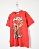 Red Screen Star Popeye T-Shirt - Medium