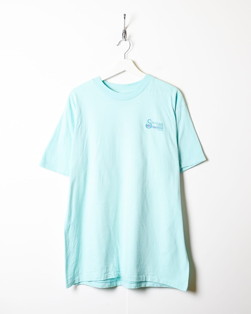 BabyBlue South Bay Cove Marina Single Stitch T-Shirt - X-Large