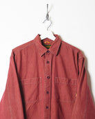 Red Timberland Shirt - Medium