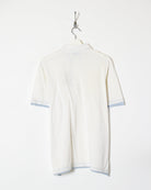 White Yves Saint Laurent Polo Shirt - Large