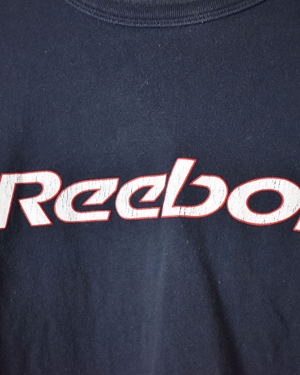 Navy Reebok T-Shirt - Medium