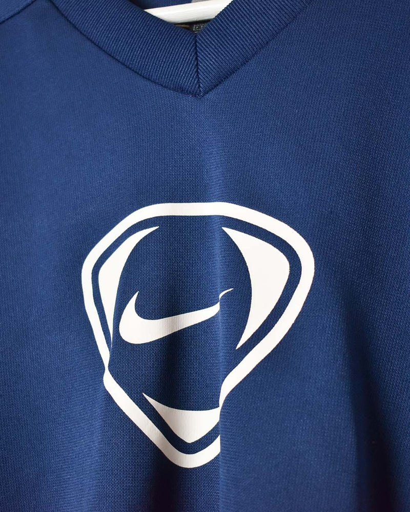 Navy Nike Total 90 T-Shirt - Large