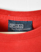 Red Polo Ralph Lauren T-Shirt - Small