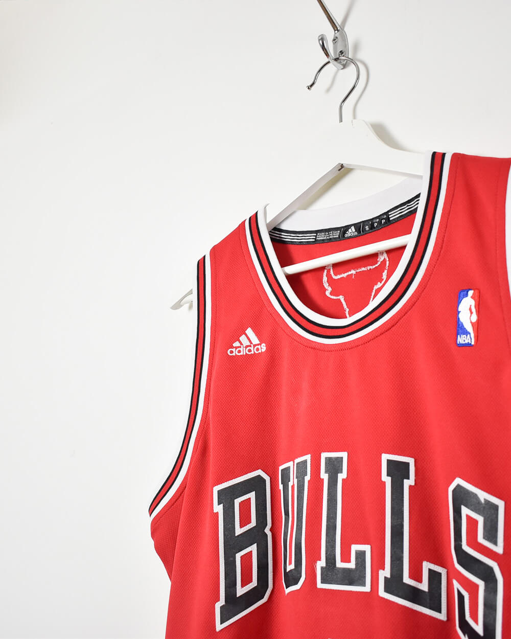 Red Adidas Bulls Rose 1 NBA Jersey - Medium