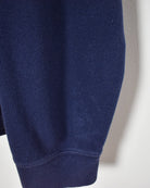 Navy Ralph Lauren 1/4 Zip Sweatshirt - X-Large