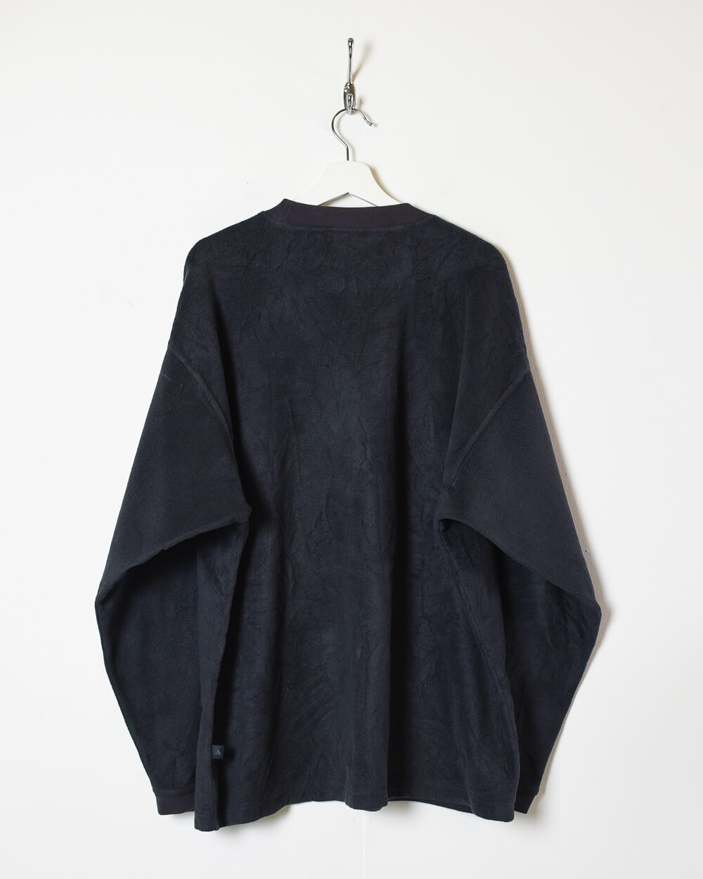 Black Adidas Pullover Fleece - X-Large