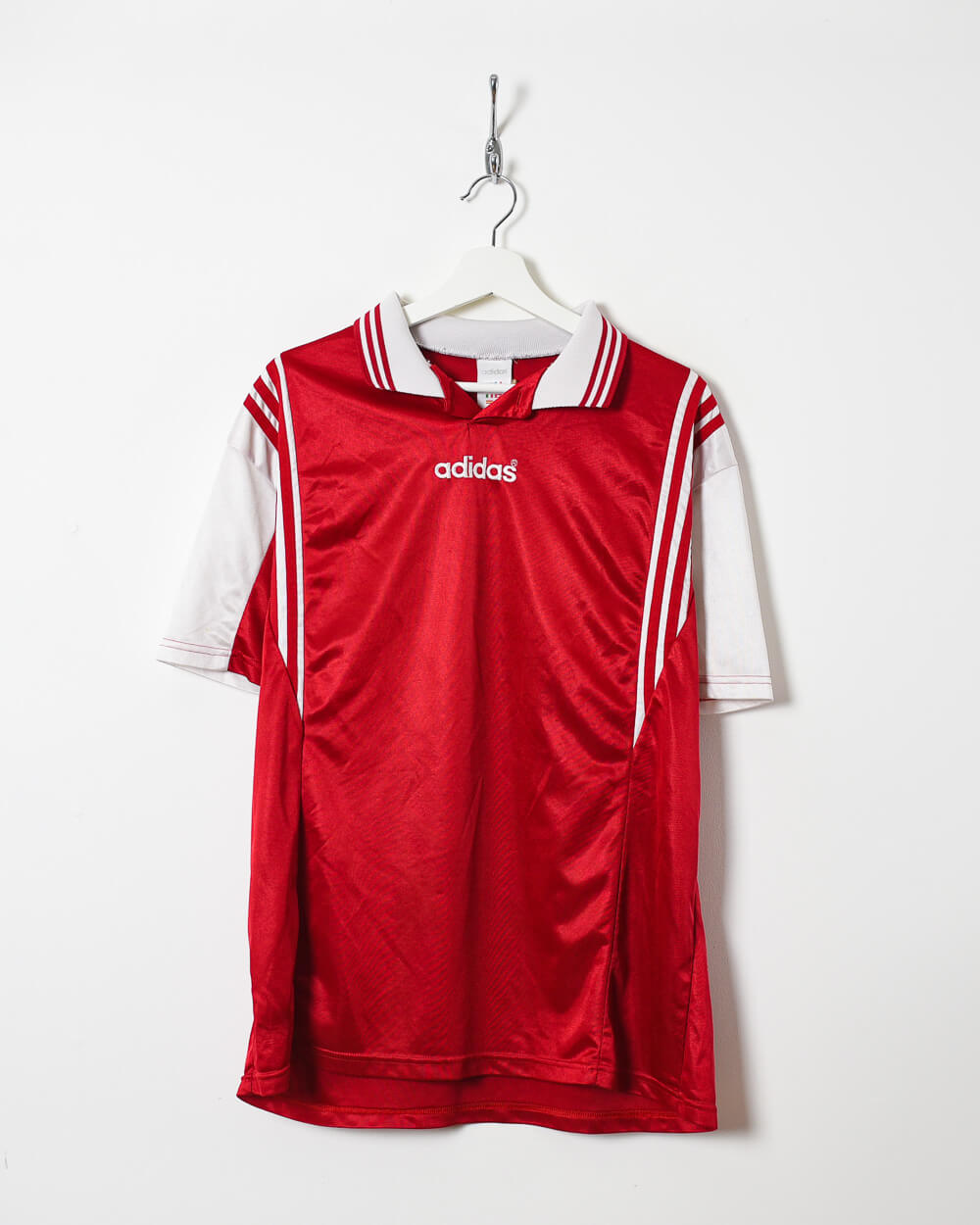 Red Adidas  T-Shirt - Large