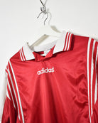 Red Adidas  T-Shirt - Large