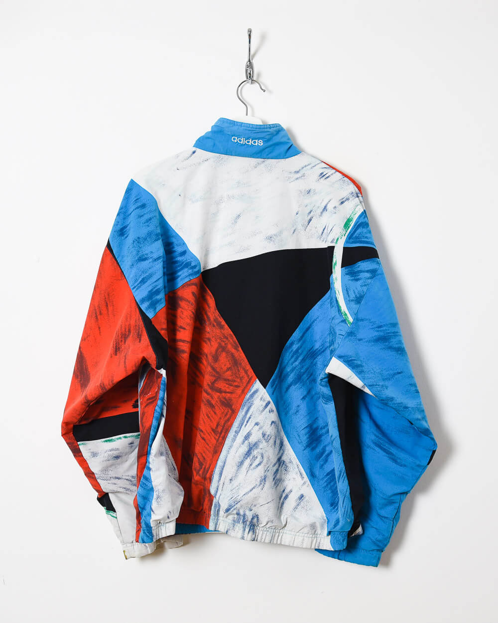 Blue Adidas Windbreaker Jacket - Large