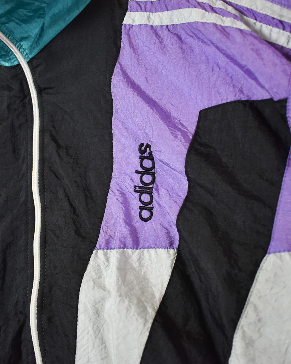 Purple Adidas Shell Jacket - Large