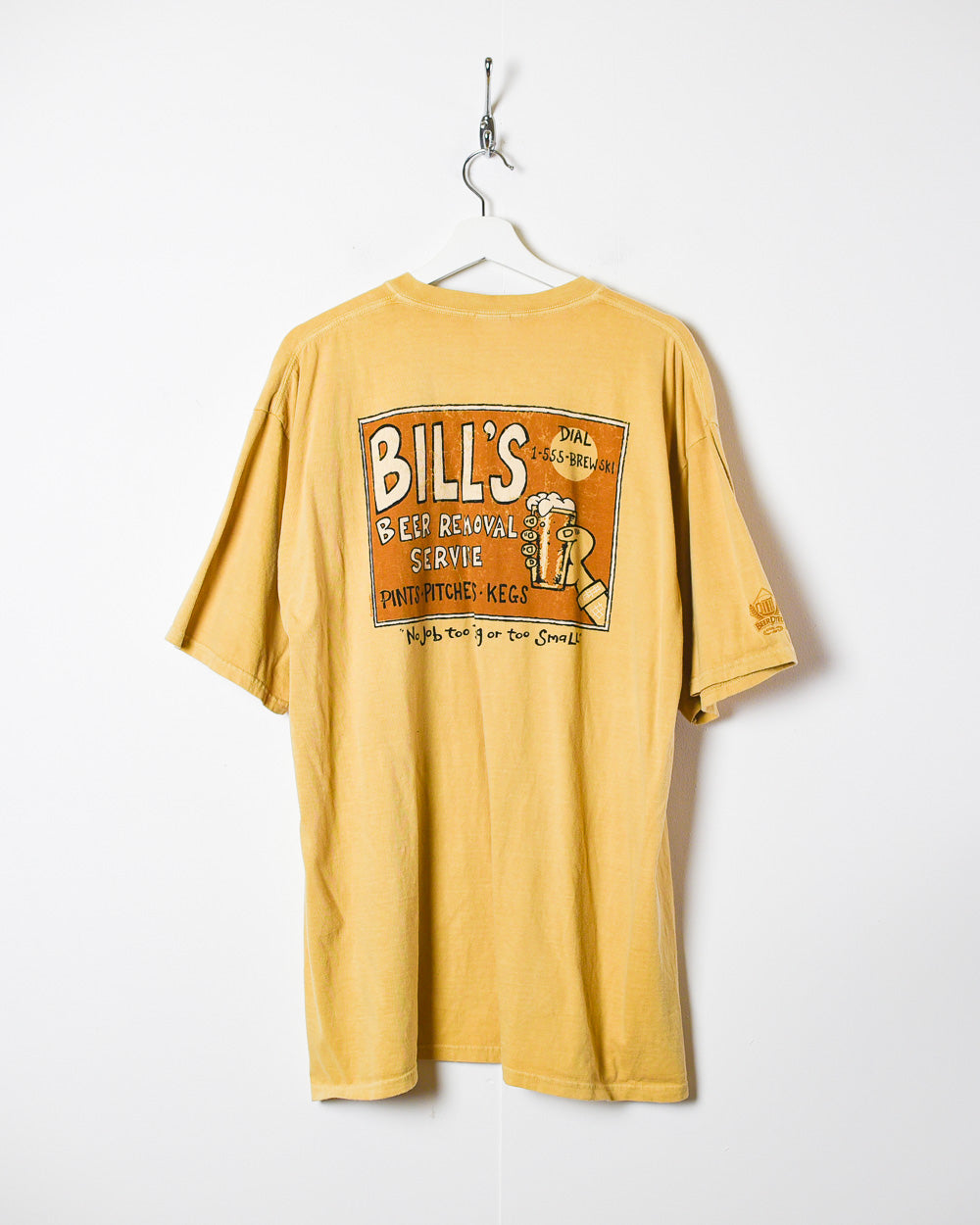 Neutral Bill's Beer Removal Service Graphic T-Shirt - X-Large