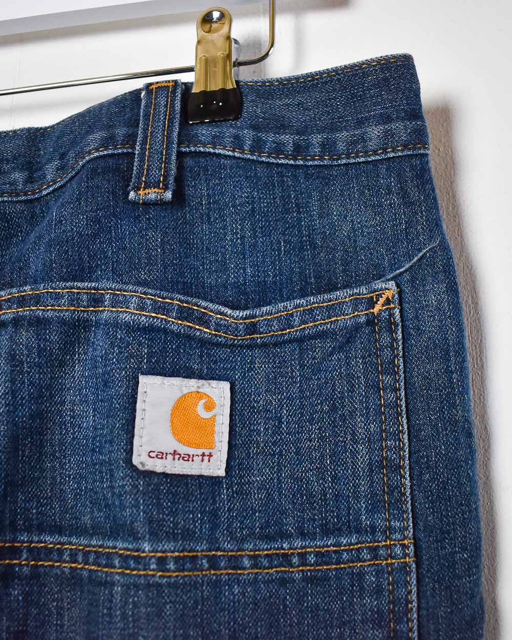 Navy Carhartt Carpenter Jeans - W36 L30