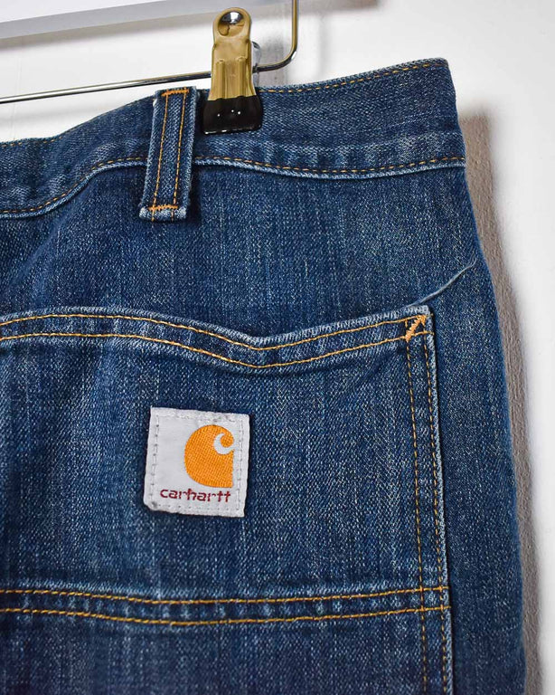Navy Carhartt Carpenter Jeans - W36 L30