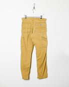 Neutral Carhartt Double Knee Carpenter Jeans - W32 L30