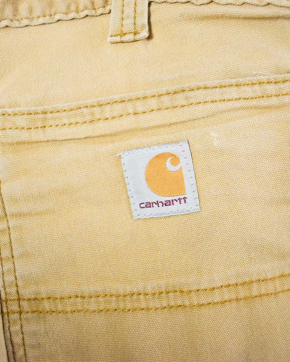 Neutral Carhartt Double Knee Carpenter Jeans - W32 L30