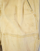 Neutral Carhartt Double Knee Carpenter Jeans - W32 L30