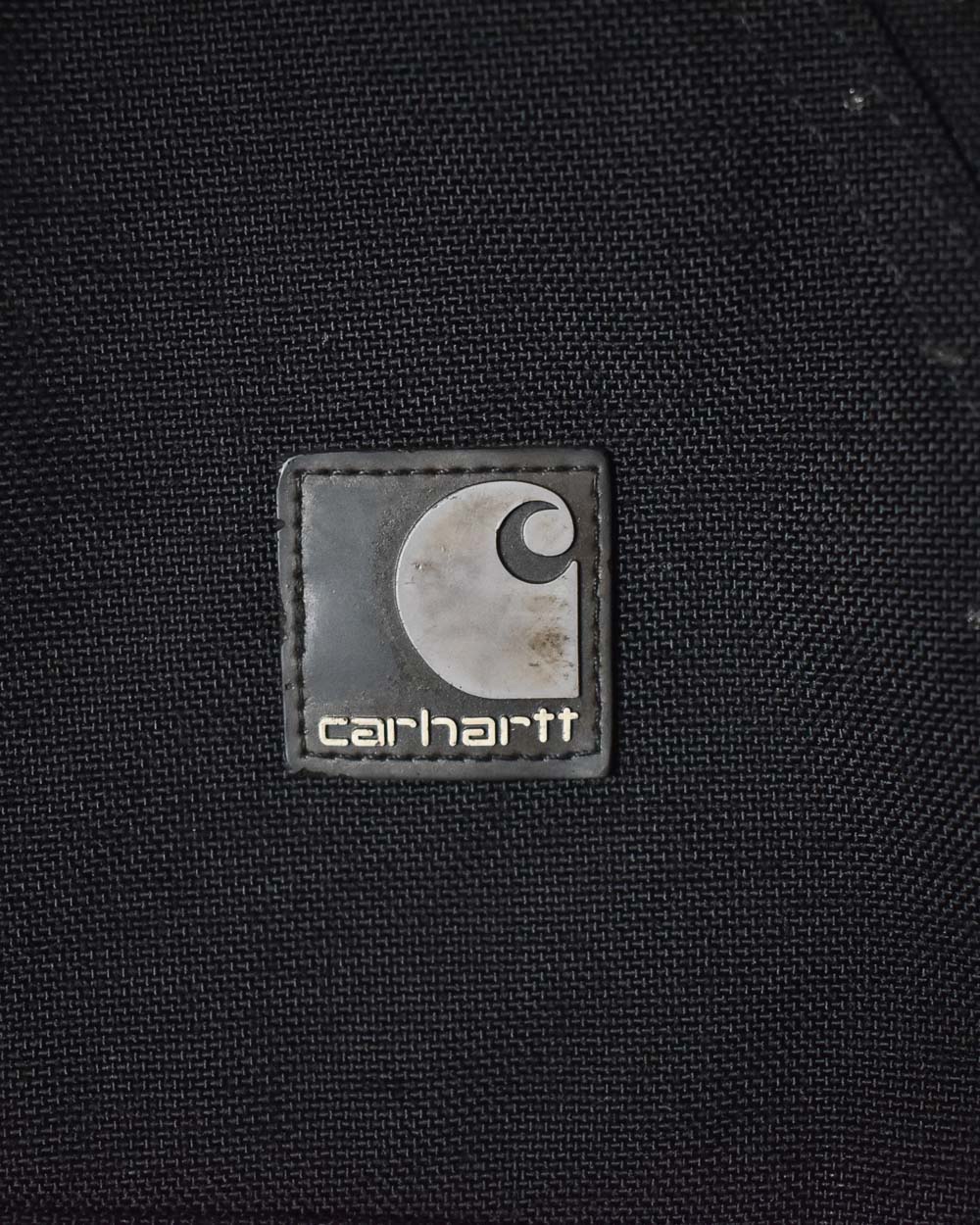 Black Carhartt Quilted Carpenter Dungarees - W40 L30