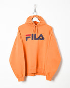 Orange Fila Hoodie - Medium