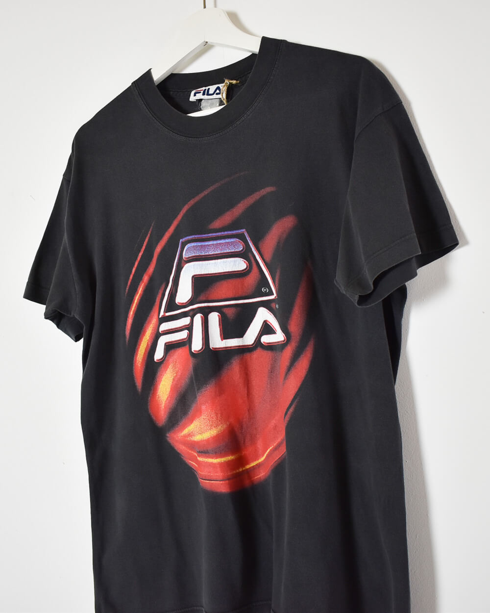 Black Fila T-Shirt - Medium