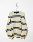 Neutral Fred Perry Sweatshirt - Large