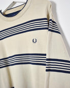 Neutral Fred Perry Sweatshirt - Large