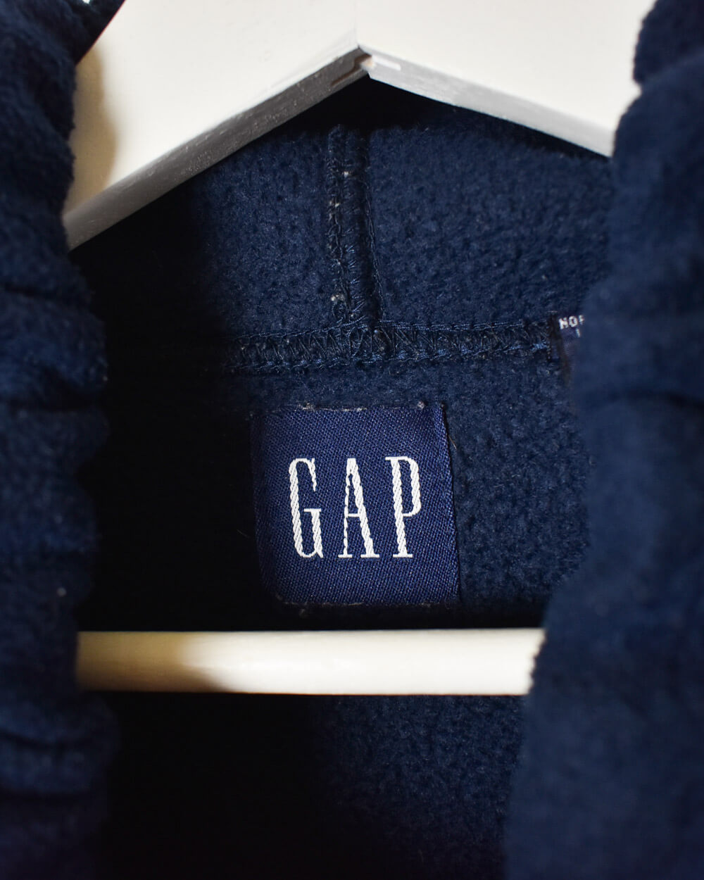 Navy Gap Hooded Fleece - Small