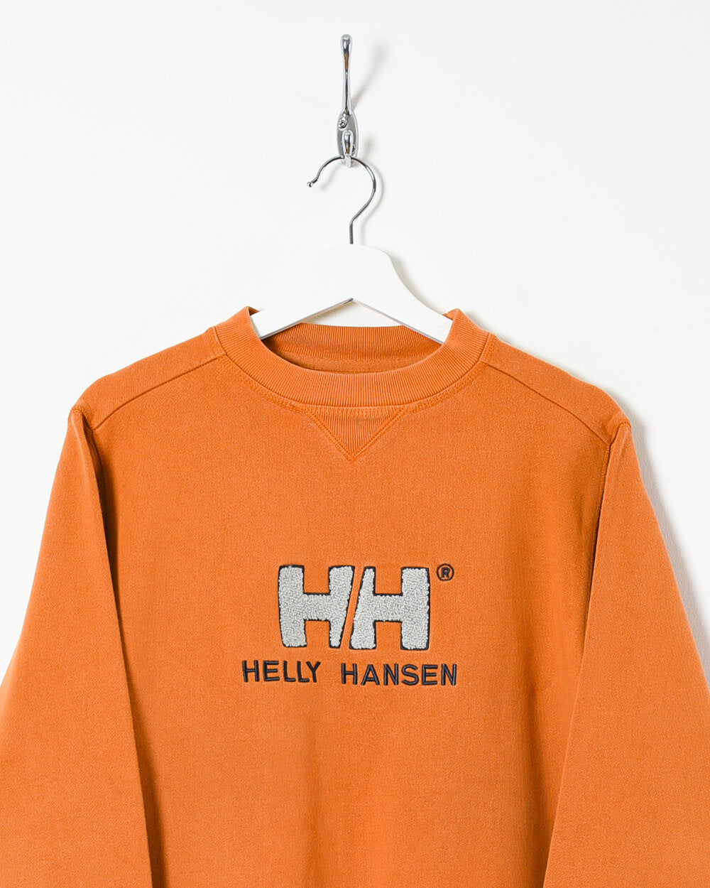 Orange Helly Hansen Sweatshirt - X-Small