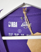 Vintage 00s Purple NBA Los Angeles Lakers T-Shirt - Large Cotton
