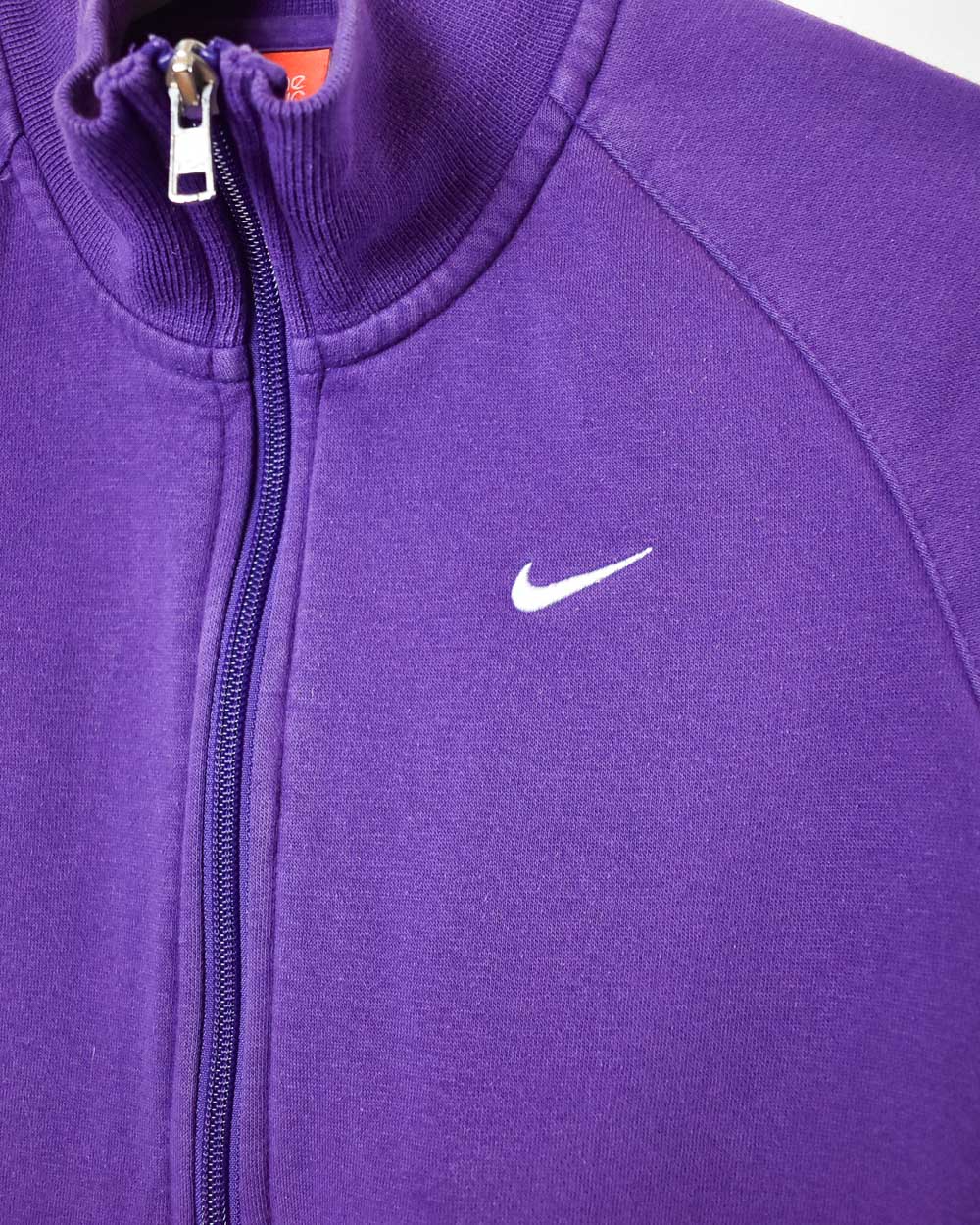 Purple Nike Athletic Dept 1/4 Zip Sweatshirt - Small Women's