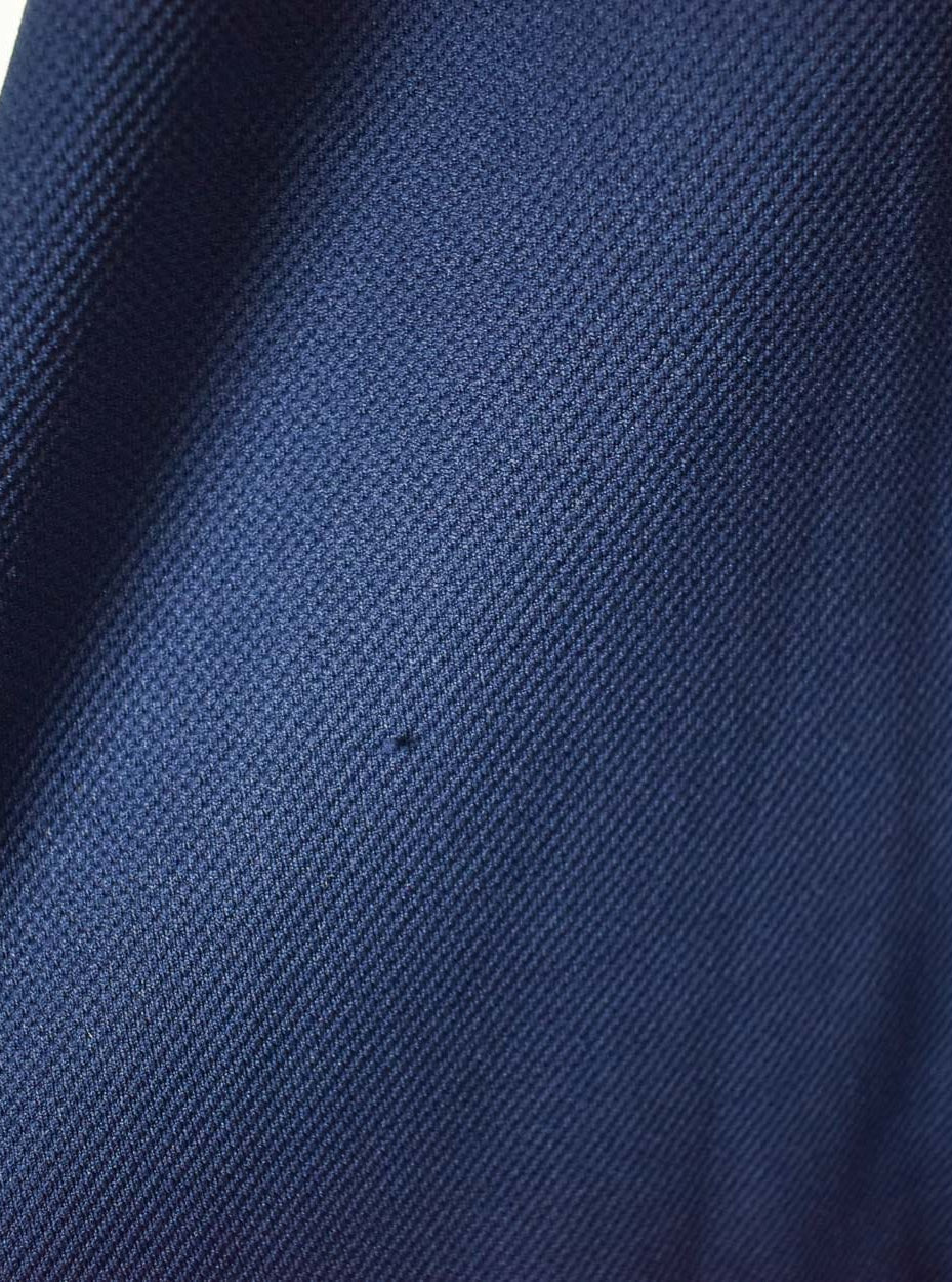 Navy Nike Georgetown Hoyas Short Sleeved Warmup Tracksuit Top - X-Large