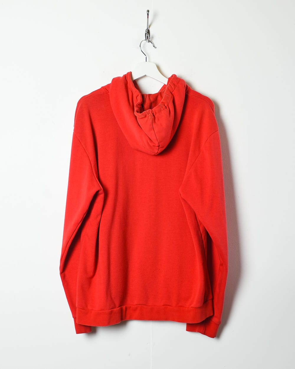 Vintage 00s Red Nike Manchester United Hoodie - Large Cotton