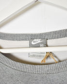 Stone Nike Sweatshirt - X-Large