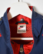 Red Nike Windbreaker Jacket - Small