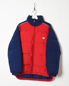 Red Nike Puffer Jacket - Small