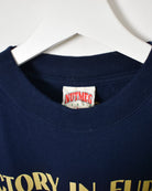 Navy Nutmeg UEFA Euro 96 Victory in Europe Victory for England T-Shirt - Large