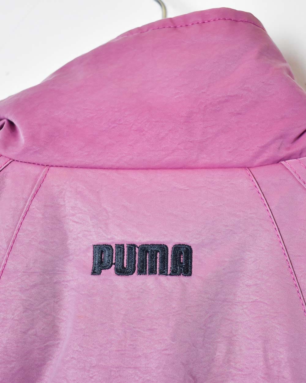 Purple Puma Windbreaker Jacket - Medium Women's