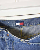 Blue Tommy Jeans Women's Denim Short Shorts - W34