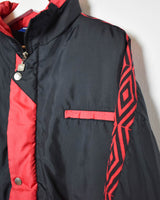 Vintage 90s Black Umbro Jacket - Small Nylon / Polyester– Domno 